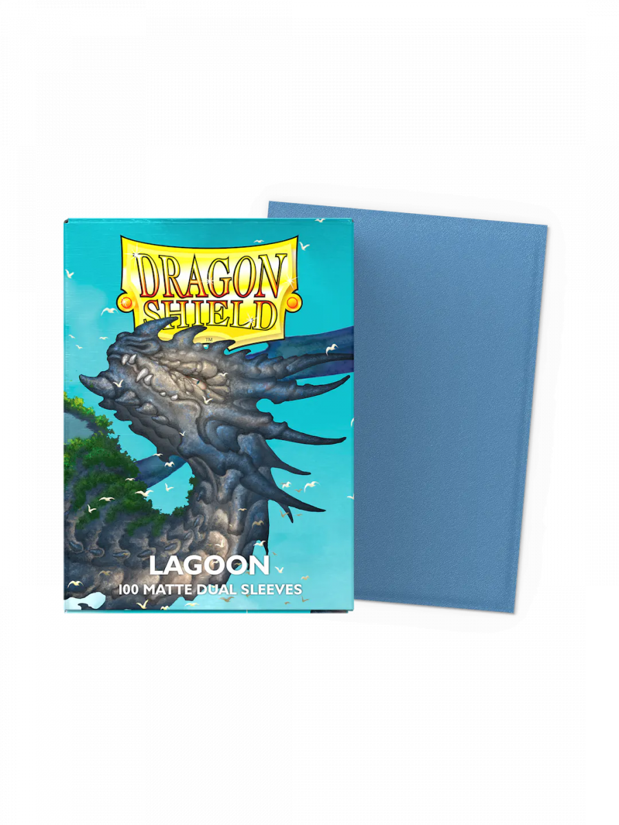 Blackfire Ochranné obaly na karty Dragon Shield - Dual Sleeves Matte Lagoon (100 ks)