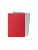 Ochranné obaly na karty Dragon Shield - Matte Dual Sleeves Crimson & Silver (100 ks)