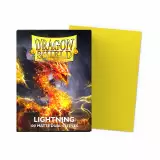 Ochranné obaly na karty Dragon Shield - Matte Dual Sleeves Lightning (100 ks)
