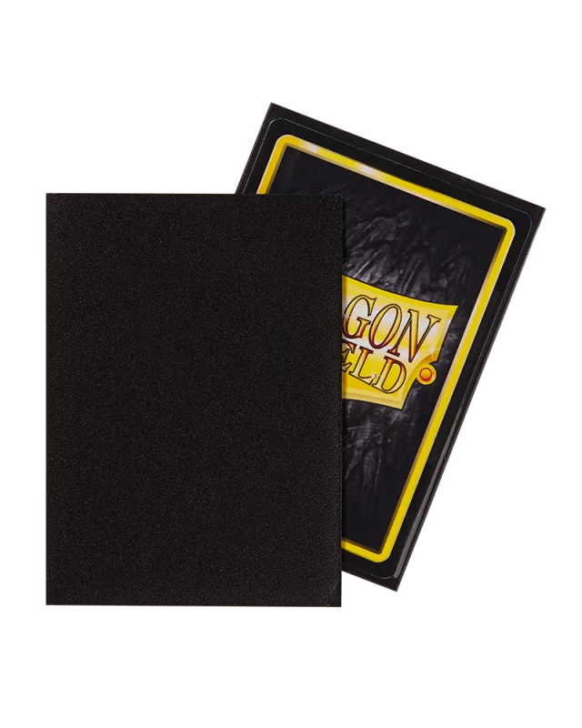 Ochranné obaly na karty Dragon Shield - Standard Sleeves Matte Black (100 ks)