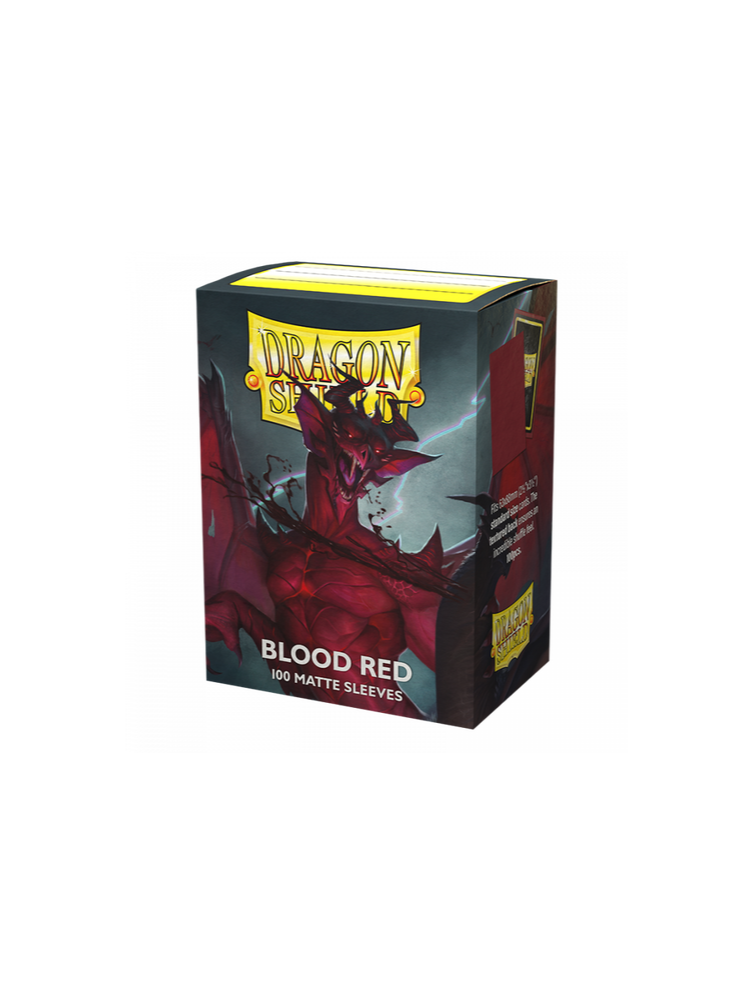 Blackfire Ochranné obaly na karty Dragon Shield - Standard Sleeves Matte Blood Red (100 ks)