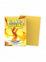 Ochranné obaly na karty Dragon Shield - Standard Sleeves Matte Yellow (100 ks)