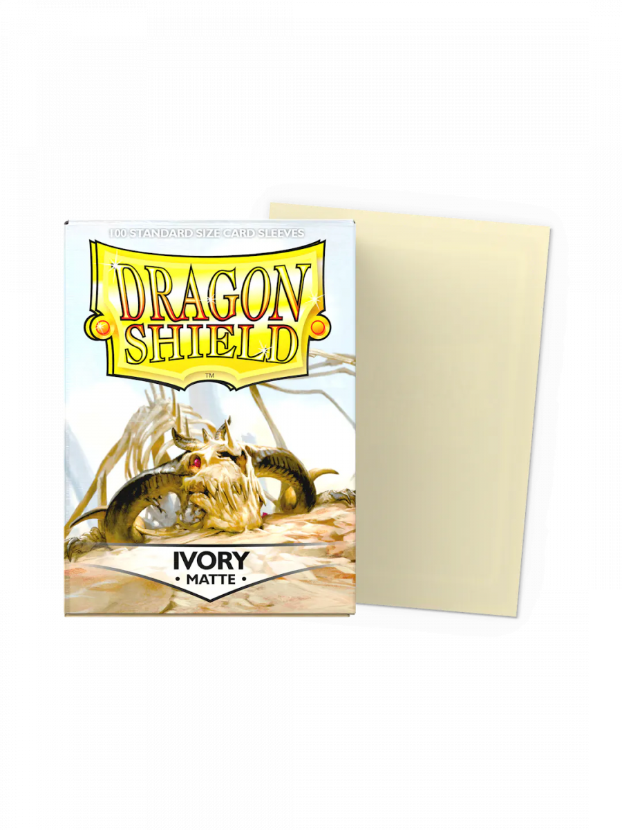 Blackfire Ochranné obaly na karty Dragon Shield - Standard Sleeves Matte Ivory (100 ks)
