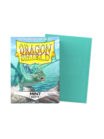Ochranné obaly na karty Dragon Shield - Standard Sleeves Matte Mint (100 ks)