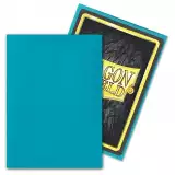 Ochranné obaly na karty Dragon Shield - Turquoise Matte (100 ks)