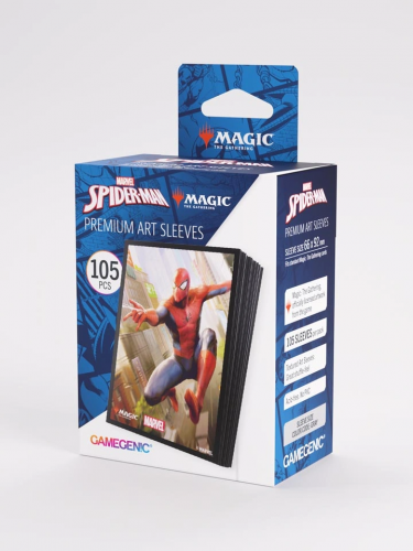 Ochranné obaly na karty Gamegenic - MTG x Marvel's Spider-Man: Premium Art Sleeves Spider-Man (105 ks)