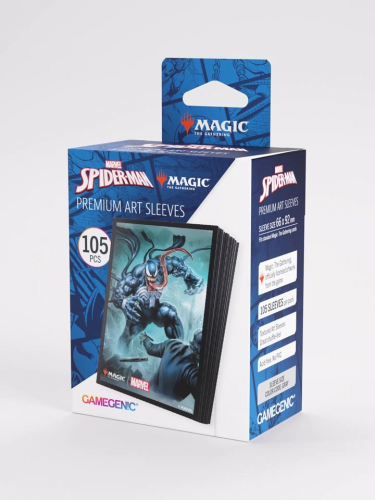 Ochranné obaly na karty Gamegenic - MTG x Marvel's Spider-Man: Premium Art Sleeves Venom (105 ks)
