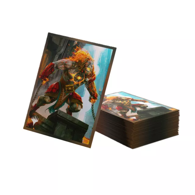 Ochranné obaly na karty Gamegenic - MTG x Reality Fracture: Premium Art Sleeves Ajani, Path of Vengeance (105 ks) - MTG: Reality Fracture