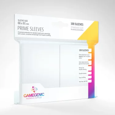 Ochranné obaly na karty Gamegenic - Prime Sleeves White (100 ks)