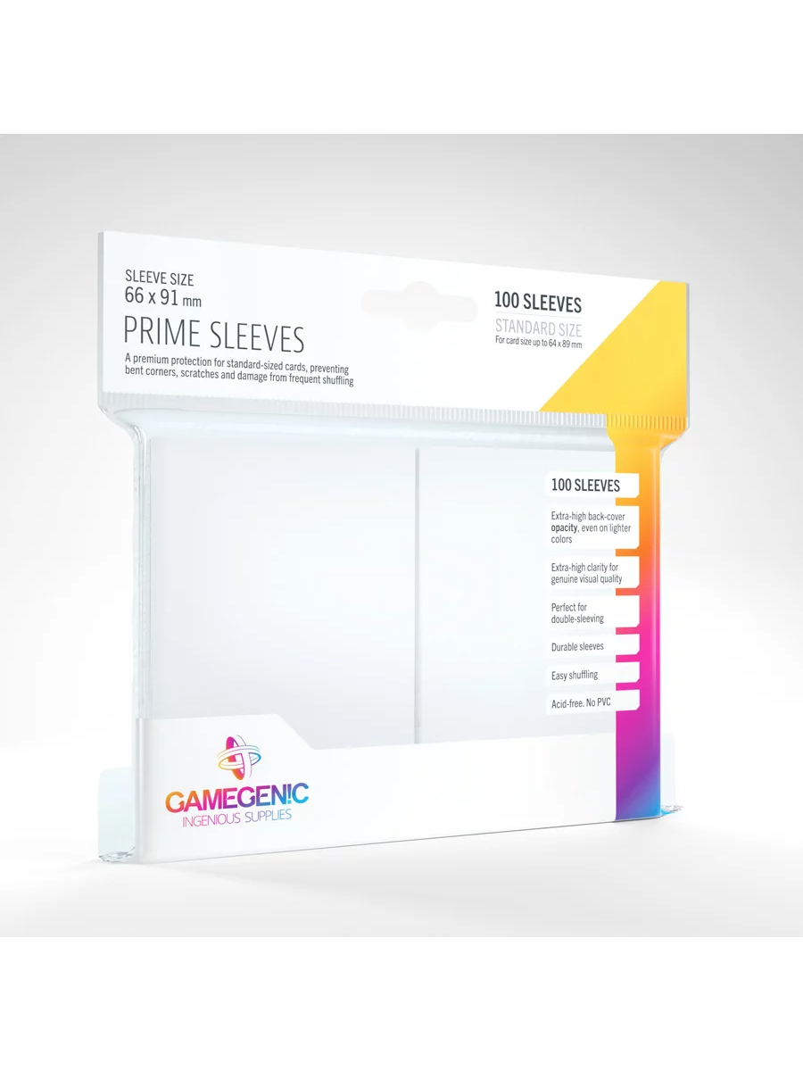 Blackfire Ochranné obaly na karty Gamegenic - Prime Sleeves White (100 ks)
