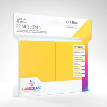 Ochranné obaly na karty Gamegenic - Prime Sleeves Yellow (100 ks)