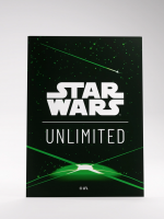 Ochranné obaly na karty Gamegenic - Star Wars: Unlimited Art Sleeves Card Back Green (61 ks)