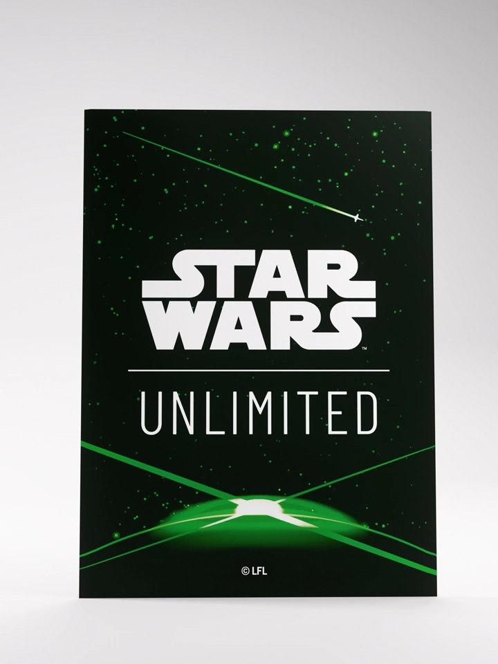 Blackfire Ochranné obaly na karty Gamegenic - Star Wars: Unlimited Art Sleeves Card Back Green (61 ks)