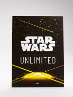 Ochranné obaly na karty Gamegenic - Star Wars: Unlimited Art Sleeves Card Back Yellow (61 ks)