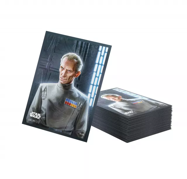 Ochranné obaly na karty Gamegenic - Star Wars: Unlimited Art Sleeves: Grand Moff Tarkin (80 ks)