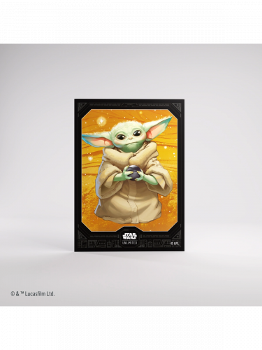 Ochranné obaly na karty Gamegenic - Star Wars: Unlimited Art Sleeves Grogu (62 ks)
