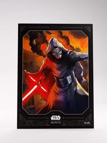 Ochranné obaly na karty Gamegenic - Star Wars: Unlimited Art Sleeves Kylo Ren (61 ks)