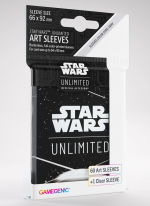 Ochranné obaly na karty Gamegenic - Star Wars: Unlimited Art Sleeves Logo White (61 ks)