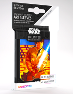 Ochranné obaly na karty Gamegenic - Star Wars: Unlimited Art Sleeves Luke Skywalker (61 ks)