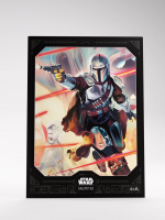 Ochranné obaly na karty Gamegenic - Star Wars: Unlimited Art Sleeves Mandalorian (61 ks)