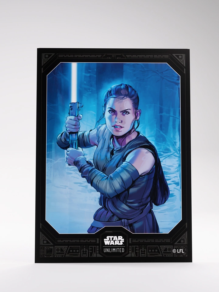 Blackfire Ochranné obaly na karty Gamegenic - Star Wars: Unlimited Art Sleeves Rey (61 ks)