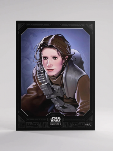 Ochranné obaly na karty Gamegenic - Star Wars: Unlimited: Premium Art Sleeves Leia Organa (60 ks)