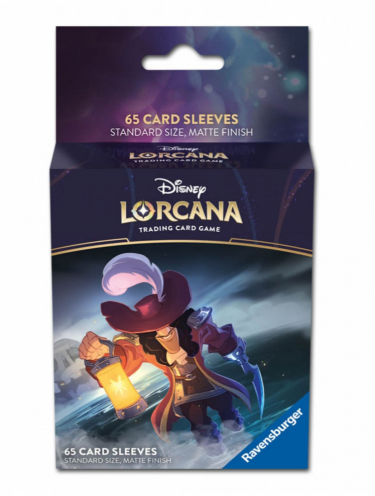 Ochranné obaly na karty Lorcana - Captain Hook (65 ks)