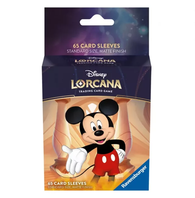 Ochranné obaly na karty Lorcana - Mickey Mouse (65 ks)