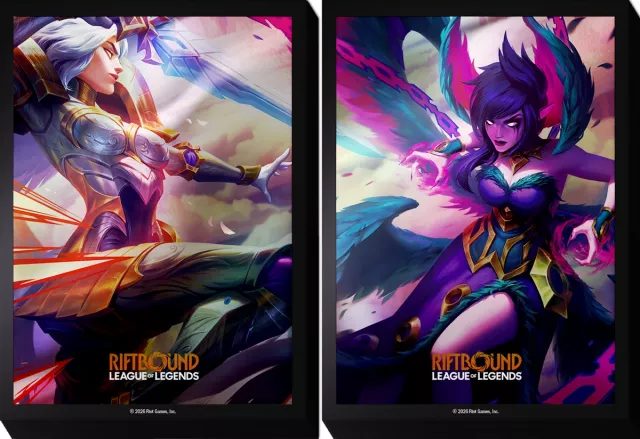 Ochranné obaly na karty Riftbound - Kayle vs Morgana (100 ks) - League of Legends