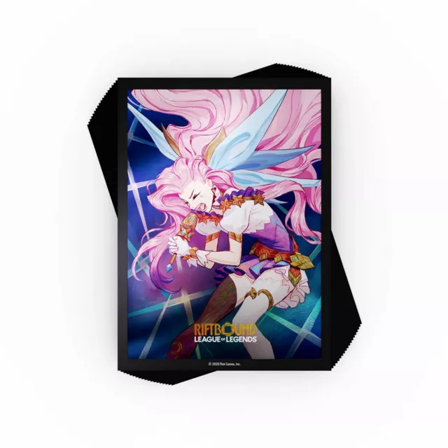 Ochranné obaly na karty Riftbound - Radiance Seraphine (100 ks) - League of Legends
