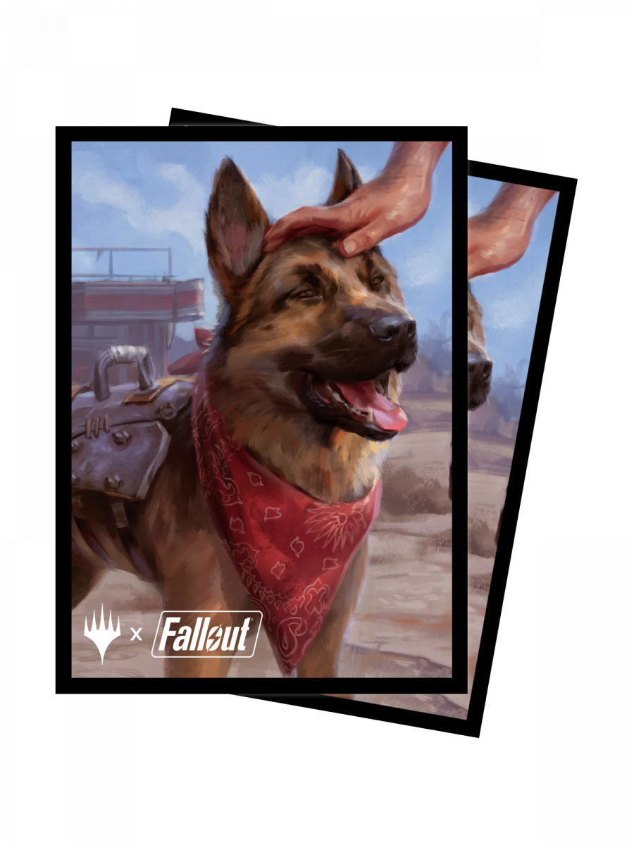 Blackfire Ochranné obaly na karty Ultra Pro: MTG x Fallout - Dogmeat, Ever Loyal (100 ks)