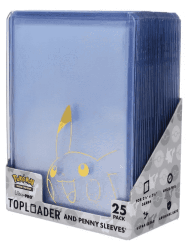 Ochranné obaly na karty Ultra Pro - Toploader & Penny Sleeves Combo Pack (25 ks)