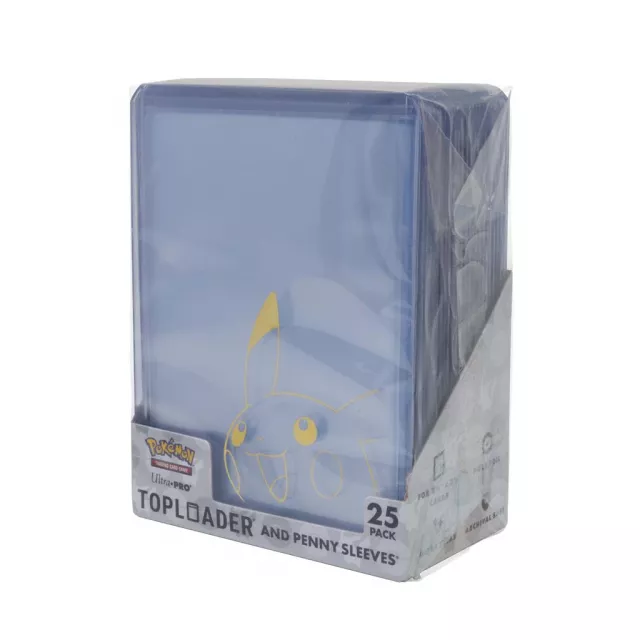 Ochranné obaly na karty Ultra Pro - Toploader & Penny Sleeves Combo Pack (25 ks)