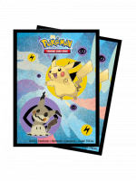 Ochranné obaly na karty Ultra Pro - Pikachu & Mimikyu (65 ks)