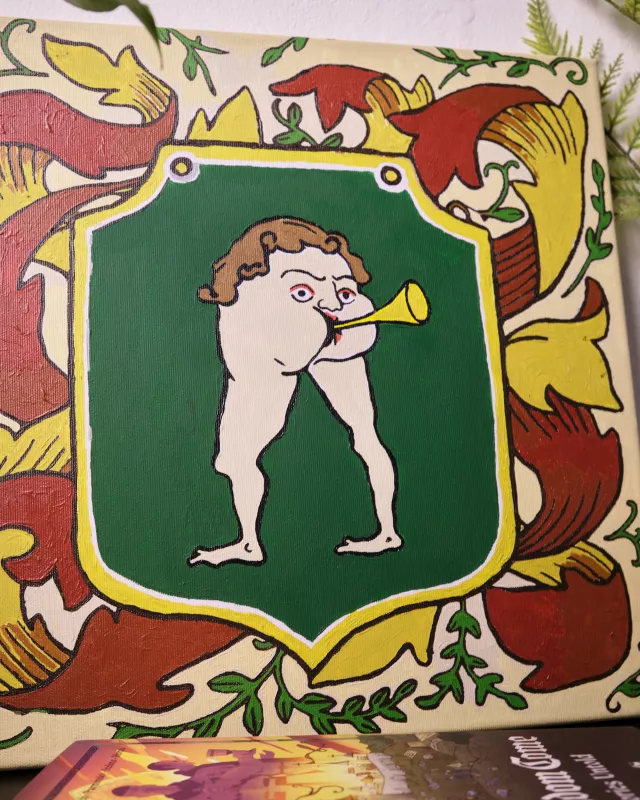 Malování podle čísel Kingdom Come: Deliverance II - Krčma Díra (obraz na plátně) - Plakát