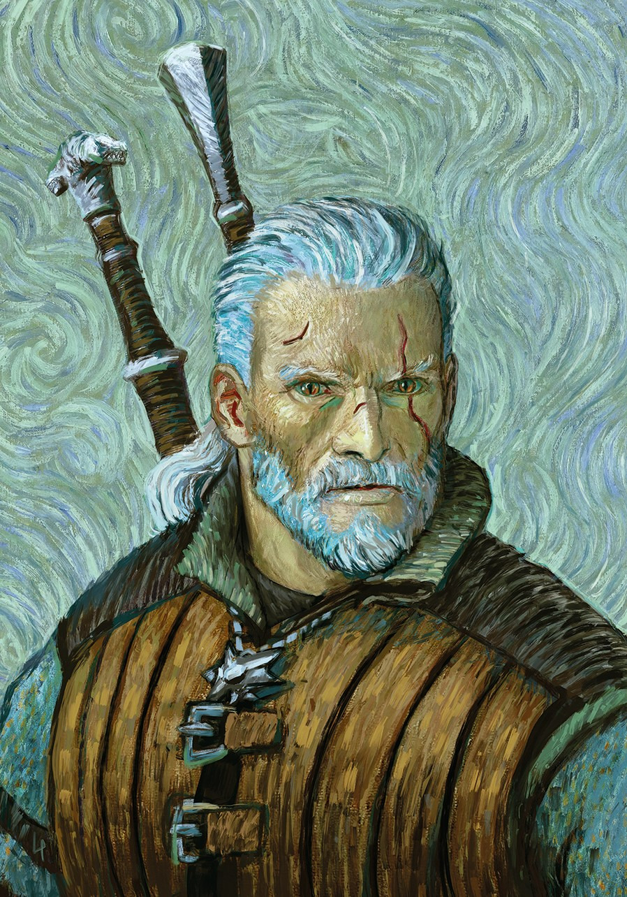 Gaya Entertainment Obraz Zaklínač - Gogh Geralt