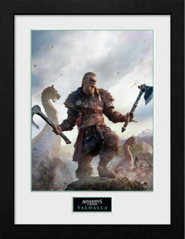 Zarámovaný plakát Assassins Creed: Valhalla - Gold Edition