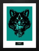 Zarámovaný plakát Assassins Creed: Valhalla - Wolf