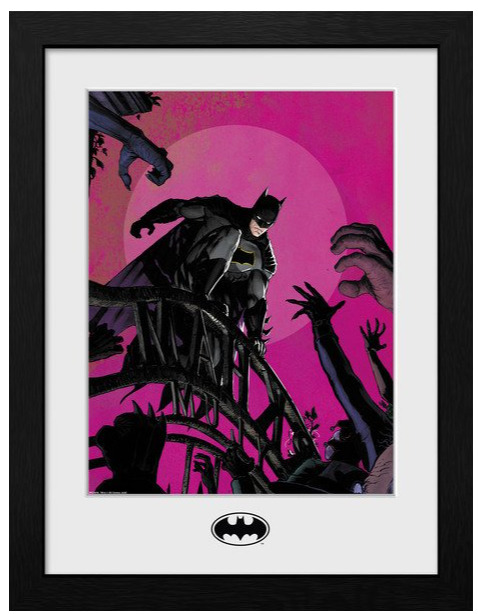 GBEye Zarámovaný plakát DC Comics - Batman Arkham
