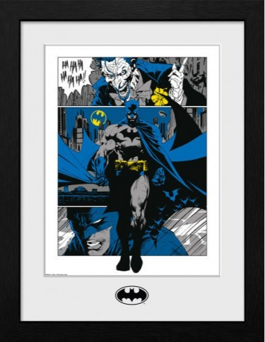 Zarámovaný plakát DC Comics - Batman Panels