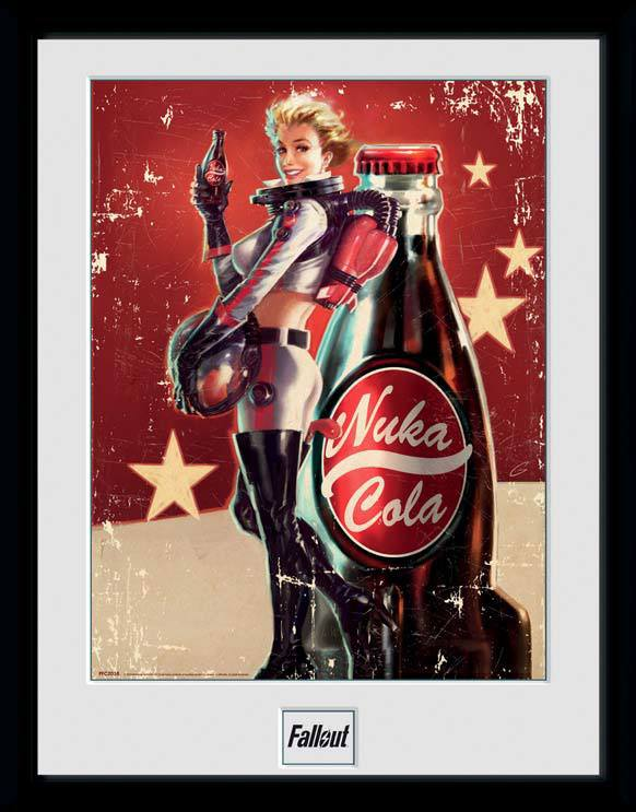 ABYstyle Zarámovaný plakát Fallout - Nuka Cola