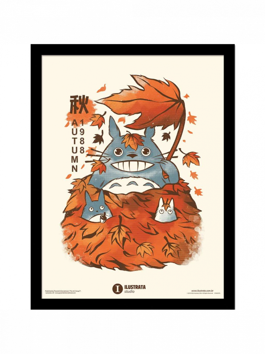 Cosmic Group Zarámovaný plakát Ghibli - Autumn (My Neighbor Totoro)