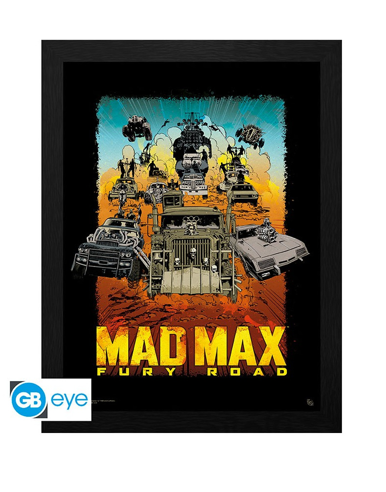 ABYstyle Zarámovaný plakát Mad Max - Fury Road