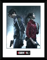 Zarámovaný plakát Resident Evil 2 - Keyart