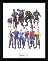 Zarámovaný plakát Resident Evil - Concept Art