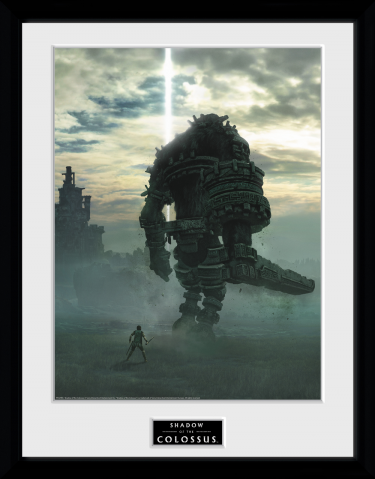 Zarámovaný plakát Shadow of the Colossus - Key Art