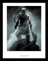 Zarámovaný plakát Skyrim - Dragonborn