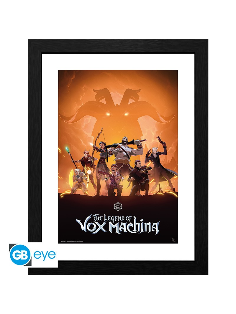 ABYstyle Zarámovaný plakát The Legend of Vox Machina - Team