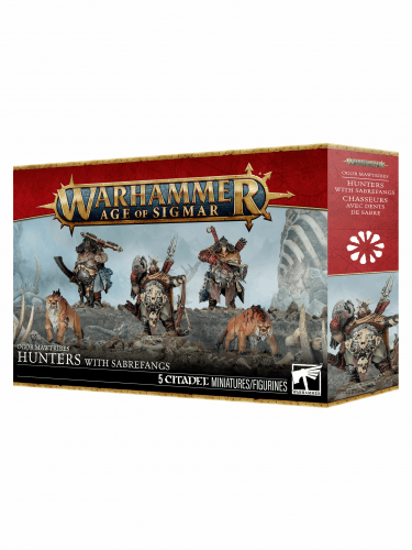 W-AOS: Ogor Mawtribes - Hunters with Sabrefangs (5 figurek)