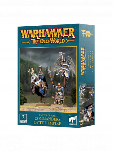 Warhammer The Old World - Empire of Man - Commanders Of The Empire (2 figurky)